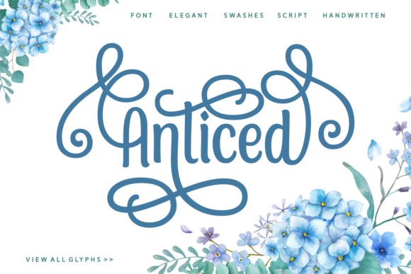 Anticed: The Sweet Script Handwritten Font for Small Business Branding