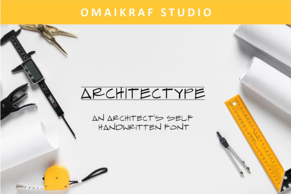 Architectype: The Handwritten Font for Authentic Business Branding