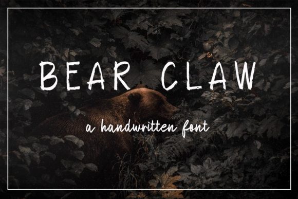 Bear Claw: The Rough Handwritten Font for Bold Branding