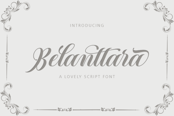Belanttara: The Elegant Script Handwritten Font for Premium Branding