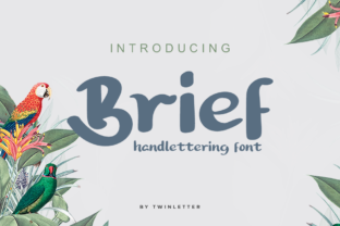 Brief: The Bold Handwritten Font for Authentic Business Branding