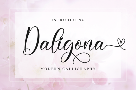Daligona: The Sweet Modern Calligraphy Font for Digital Branding