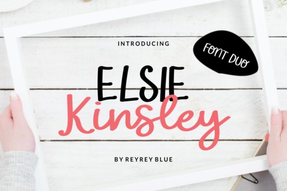 Elsie Kinsley: A Sweet Script Handwritten Typeface for Modern Branding