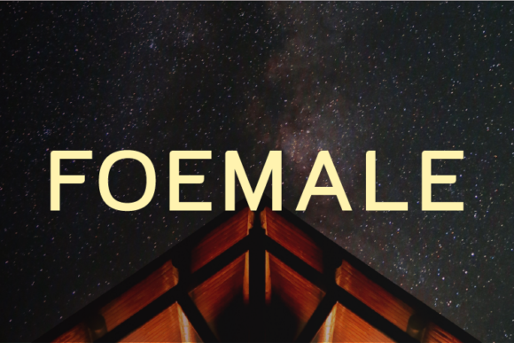 Foemale: The Elegant Sans Serif Typeface for Handmade Brands