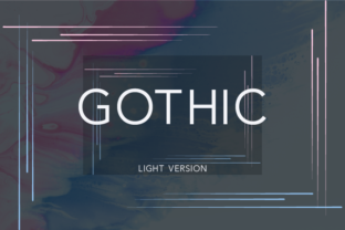 Gothic Light: A Modern Sans Serif Typeface for Editorial Design