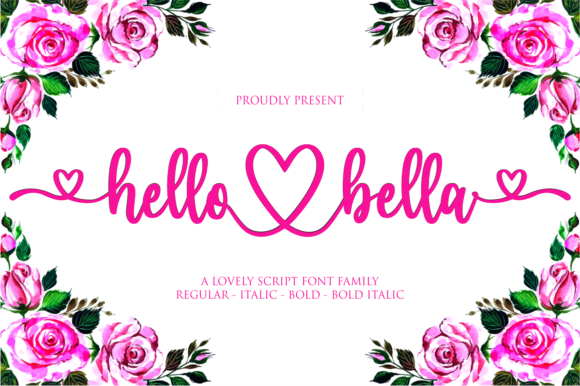 Hello Bella: The Romantic Script Handwritten Font for Creative Sellers