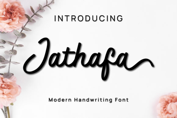 Jathafa: The Friendly Handwritten Typeface for Makers