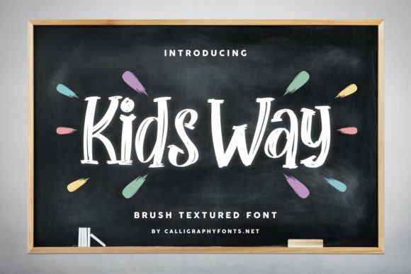Kids Way: The Fun Script Font for Playful Campaigns
