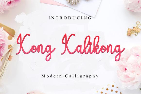 Kong Kalikong: The Perfect Handwritten Typeface for Creative Makers