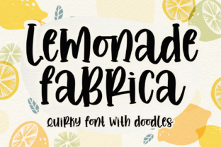 Lemonade Fabrica: The Perfect Slab Serif for Handmade Branding