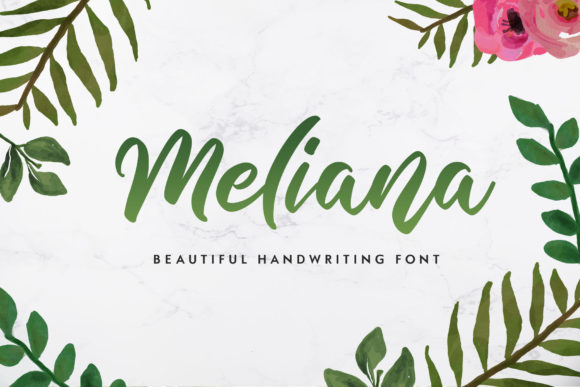 Meliana: A Premium Script Handwritten Font for Editorial Design
