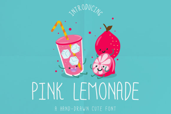 Pink Lemonade: A Playful Handwritten Font for Creative Branding