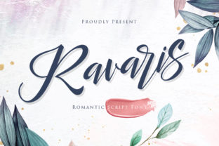 Ravaris: The Quirky Script Font for Creative Handmade Products