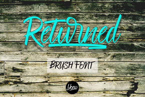 Returned: The Perfect Handwritten Typeface for Modern Digital Brands