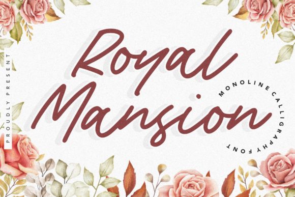 Royal Mansion: A Timeless Handwritten Typeface for Elegant Branding