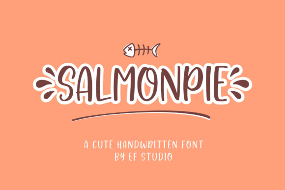 Salmonpie: The Quirky Handwritten Font for Modern Branding