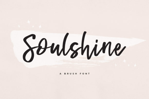 Soulshine Font: A Sweet Handwritten Typeface for Makers
