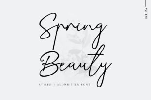 Spring Beauty: The Perfect Handwritten Font for Your Brand