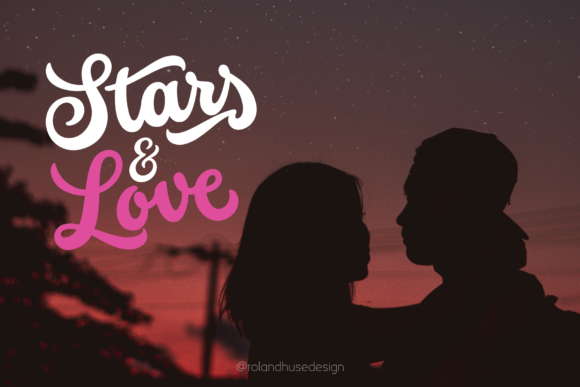Stars Love: A Bold Script Handwritten Font for Brand Identity