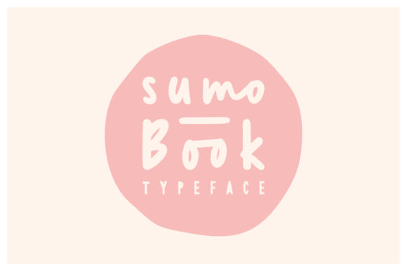 Sumo Book: The Quirky Handwritten Typeface for Kids' Brands