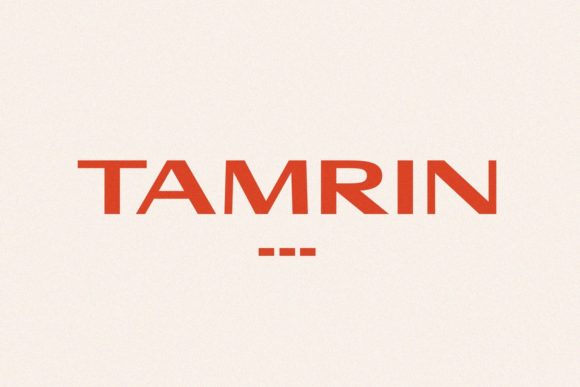 Tamrin: The Minimal Sans Serif Typeface for Editorial Design