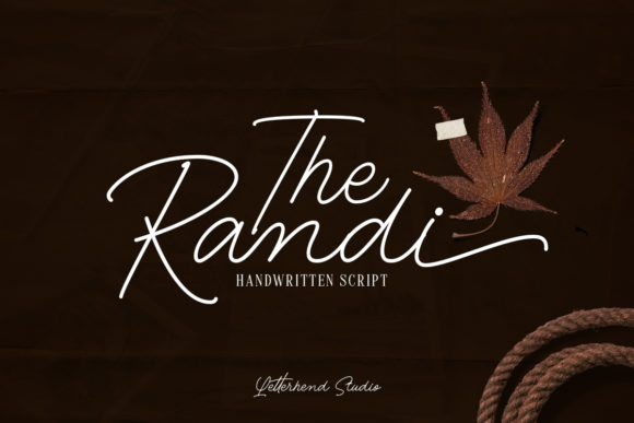 The Randi: A Classy Script Handwritten Font for Editorial Design