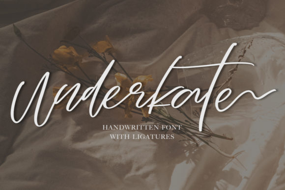 Underkate: A Premium Handwritten Font for Editorial Design