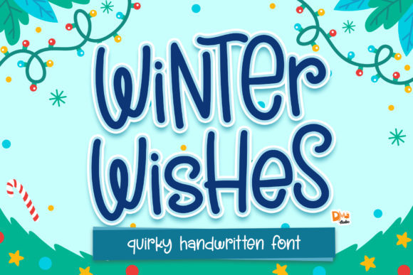 Winter Wishes: The Quirky Handwritten Font for Your Brand