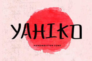 Yahiko: A Playful Modern Handwritten Font for Creative Branding